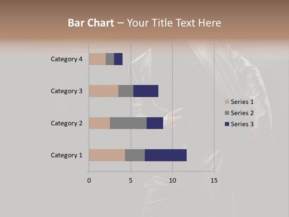Sexy Tan Pose PowerPoint Template