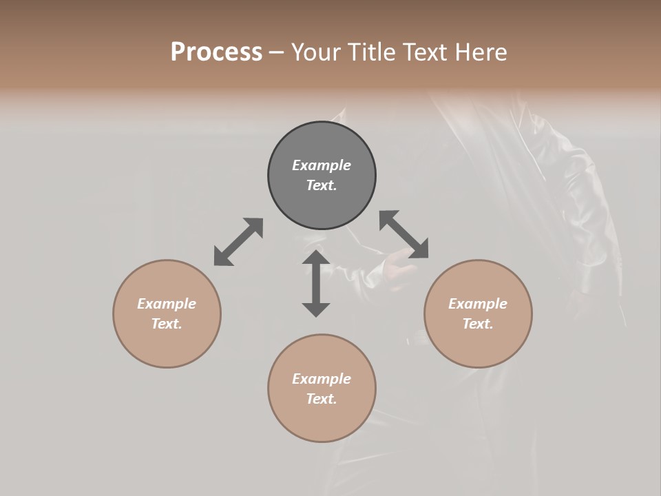 Sexy Tan Pose PowerPoint Template