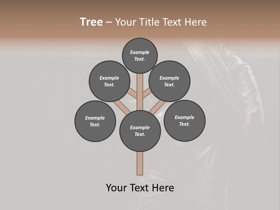 Sexy Tan Pose PowerPoint Template