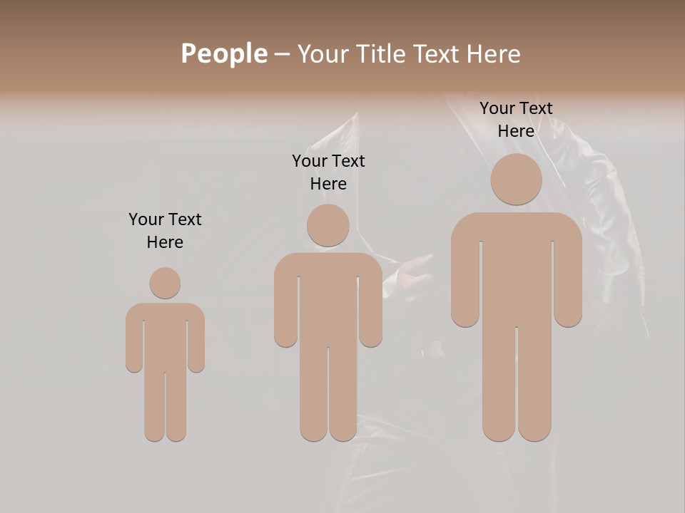 Sexy Tan Pose PowerPoint Template