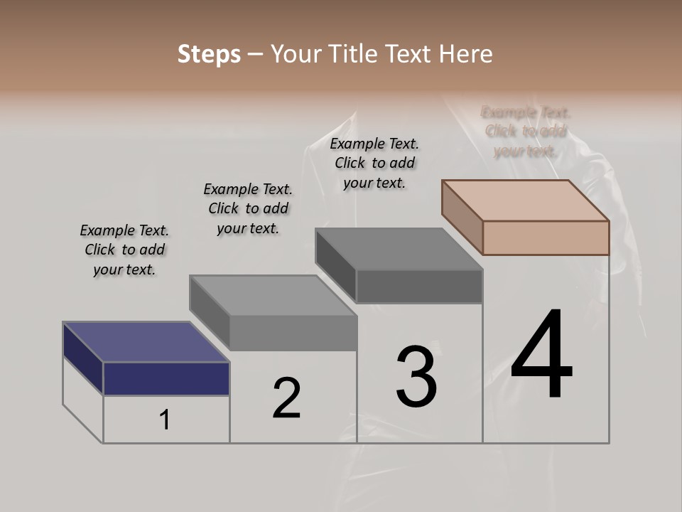 Sexy Tan Pose PowerPoint Template