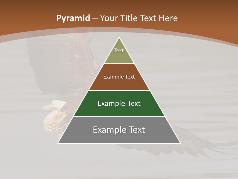 Brown Eagle Beak PowerPoint Template