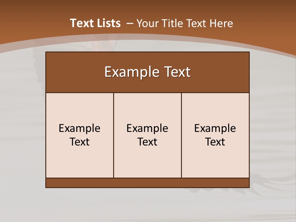 Brown Eagle Beak PowerPoint Template