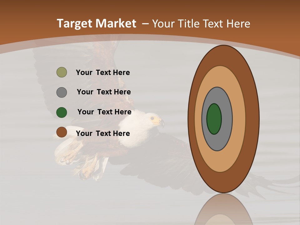 Brown Eagle Beak PowerPoint Template