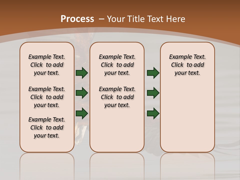 Brown Eagle Beak PowerPoint Template