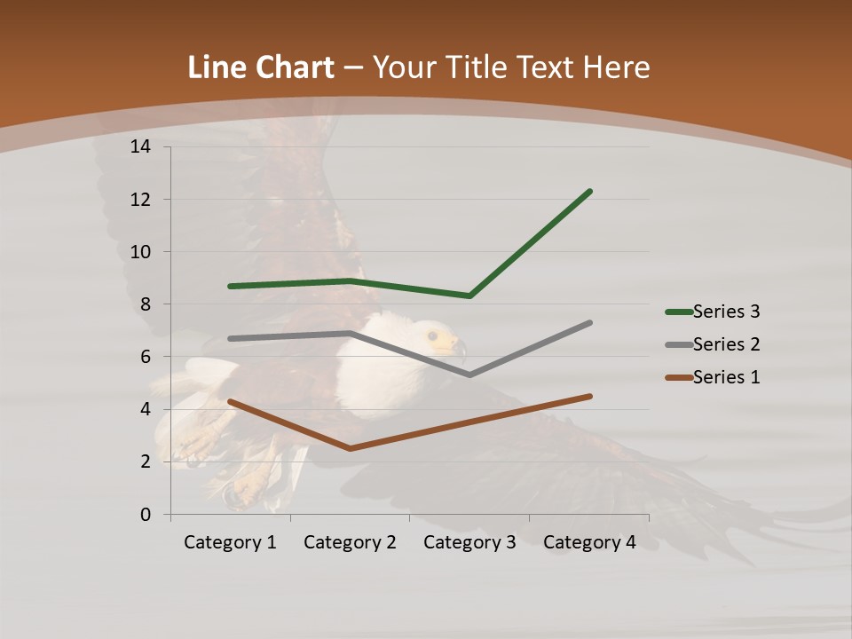 Brown Eagle Beak PowerPoint Template