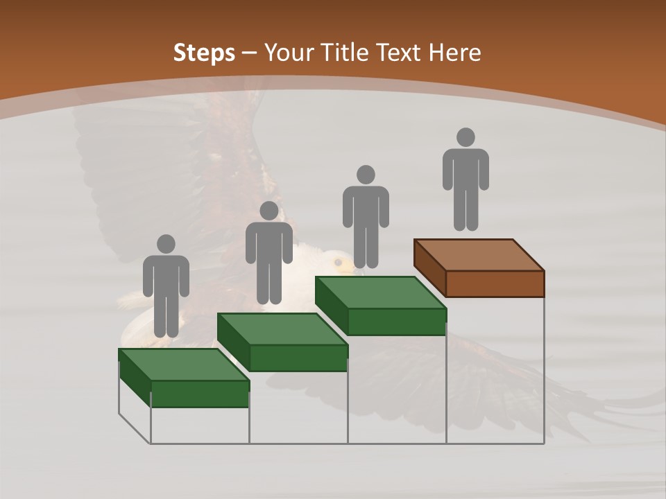Brown Eagle Beak PowerPoint Template