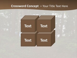 Tent Lake Campground PowerPoint Template