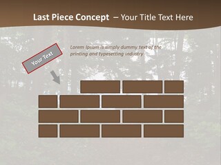 Tent Lake Campground PowerPoint Template