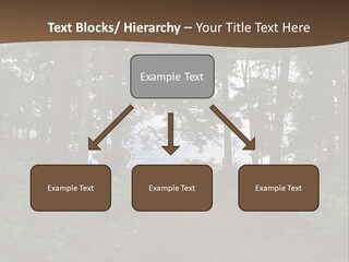Tent Lake Campground PowerPoint Template