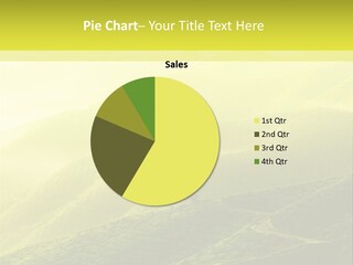 Farmland Tea Slope PowerPoint Template