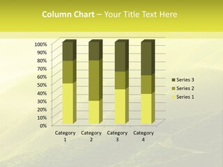 Farmland Tea Slope PowerPoint Template