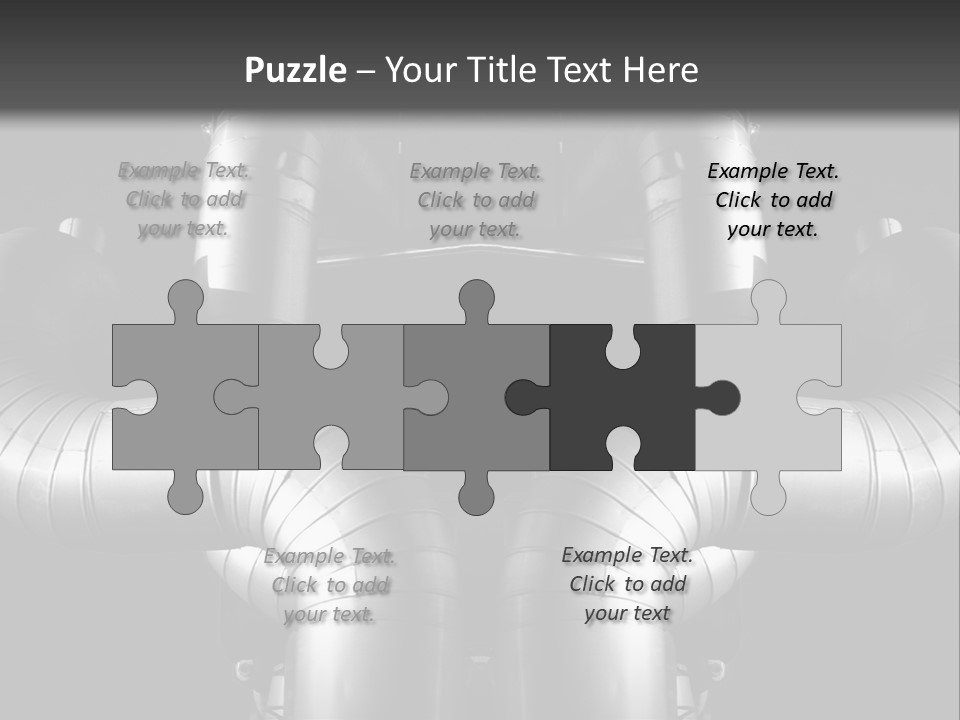 Thermostat Pipe Occupation PowerPoint Template