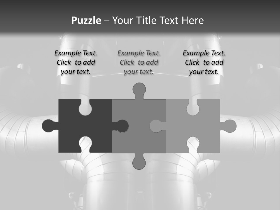 Thermostat Pipe Occupation PowerPoint Template