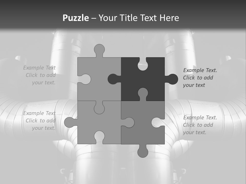 Thermostat Pipe Occupation PowerPoint Template