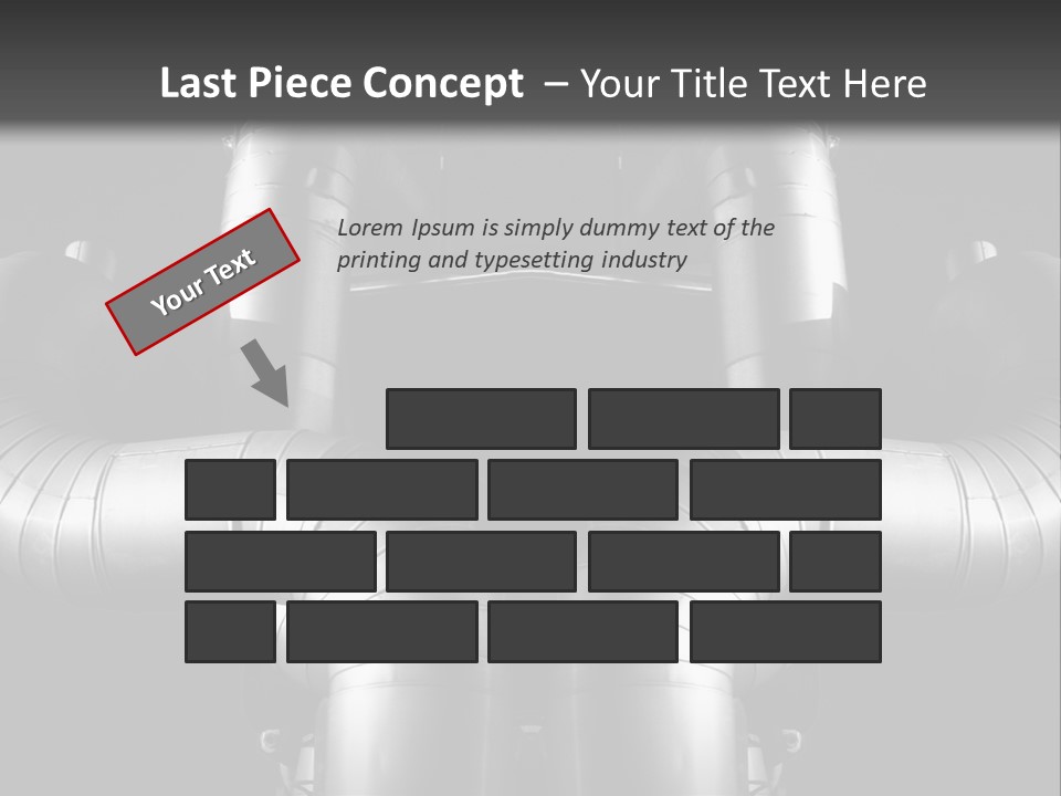 Thermostat Pipe Occupation PowerPoint Template