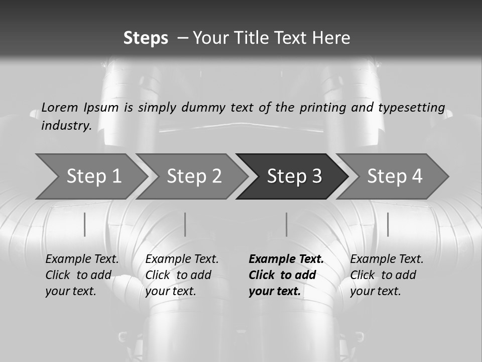 Thermostat Pipe Occupation PowerPoint Template
