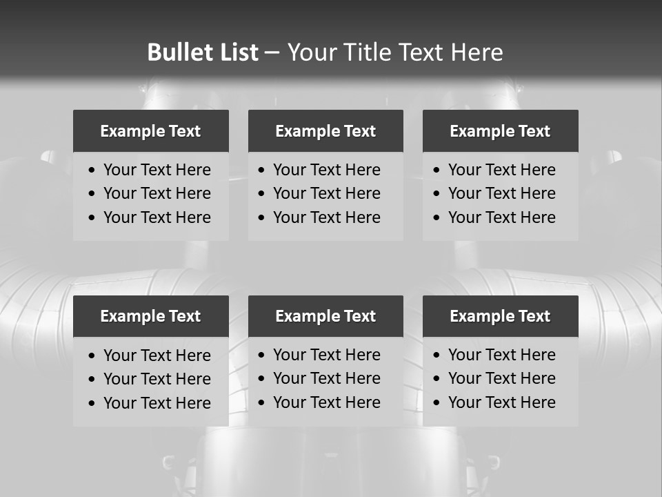Thermostat Pipe Occupation PowerPoint Template