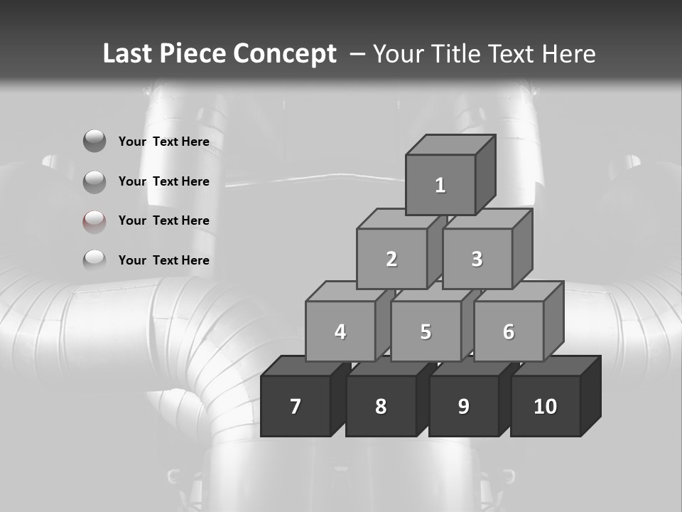 Thermostat Pipe Occupation PowerPoint Template