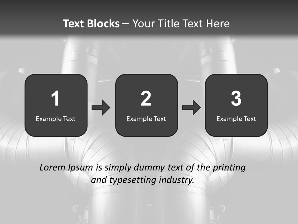 Thermostat Pipe Occupation PowerPoint Template
