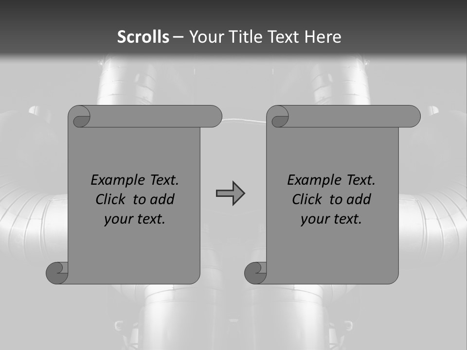 Thermostat Pipe Occupation PowerPoint Template