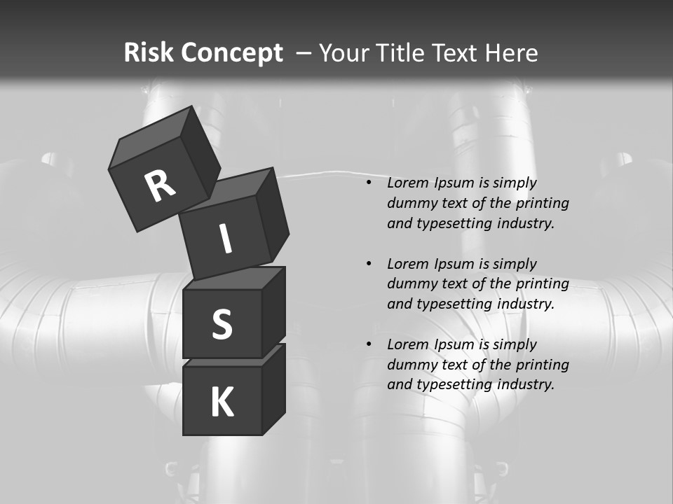Thermostat Pipe Occupation PowerPoint Template