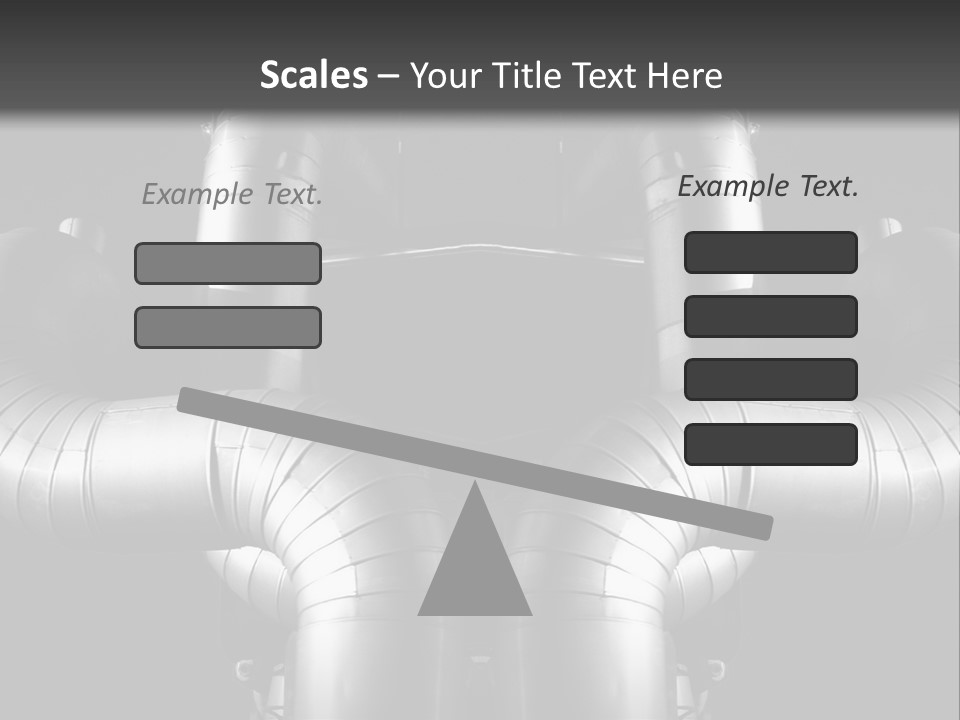 Thermostat Pipe Occupation PowerPoint Template