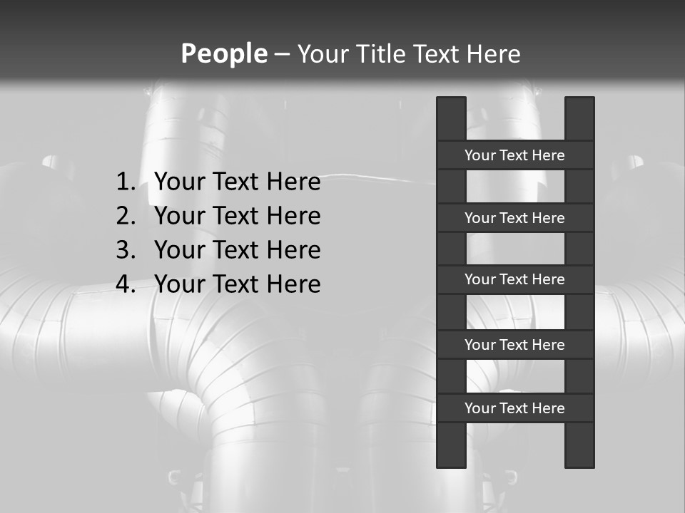 Thermostat Pipe Occupation PowerPoint Template