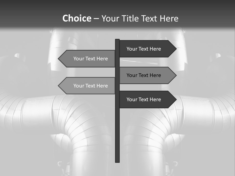 Thermostat Pipe Occupation PowerPoint Template