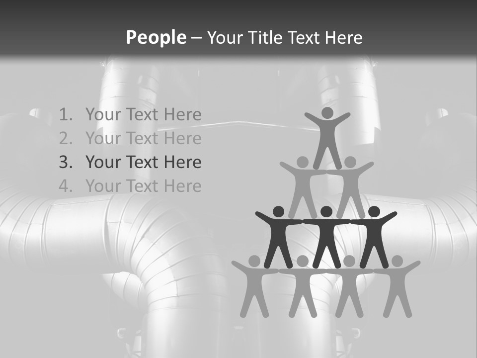 Thermostat Pipe Occupation PowerPoint Template