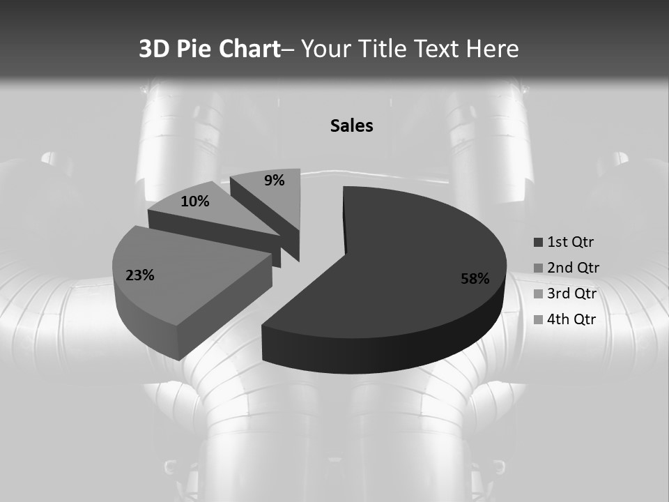 Thermostat Pipe Occupation PowerPoint Template