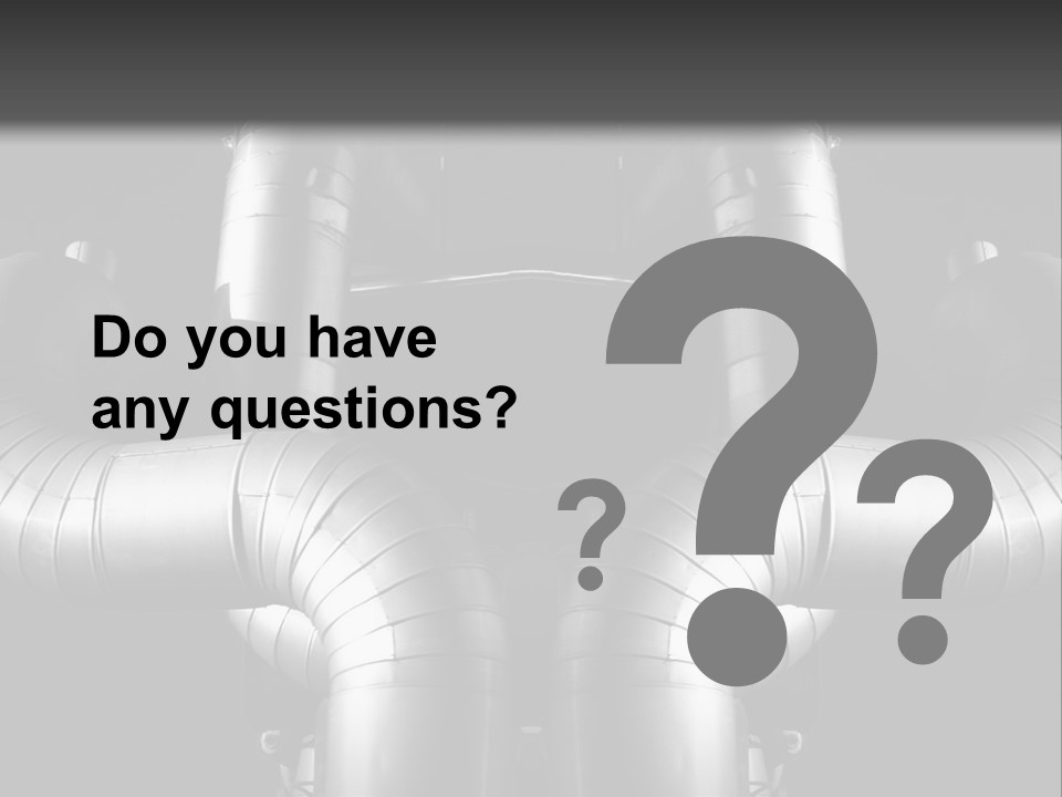 Thermostat Pipe Occupation PowerPoint Template