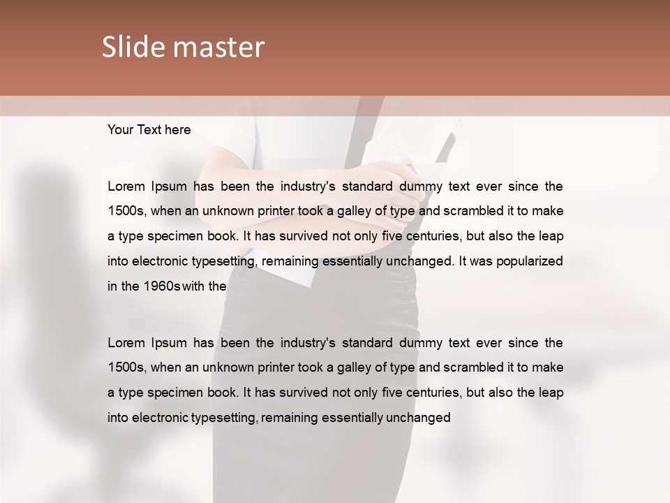 Life Women Easy PowerPoint Template