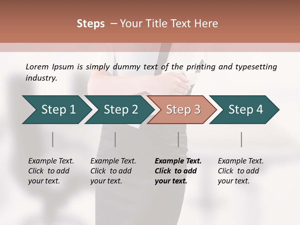 Life Women Easy PowerPoint Template