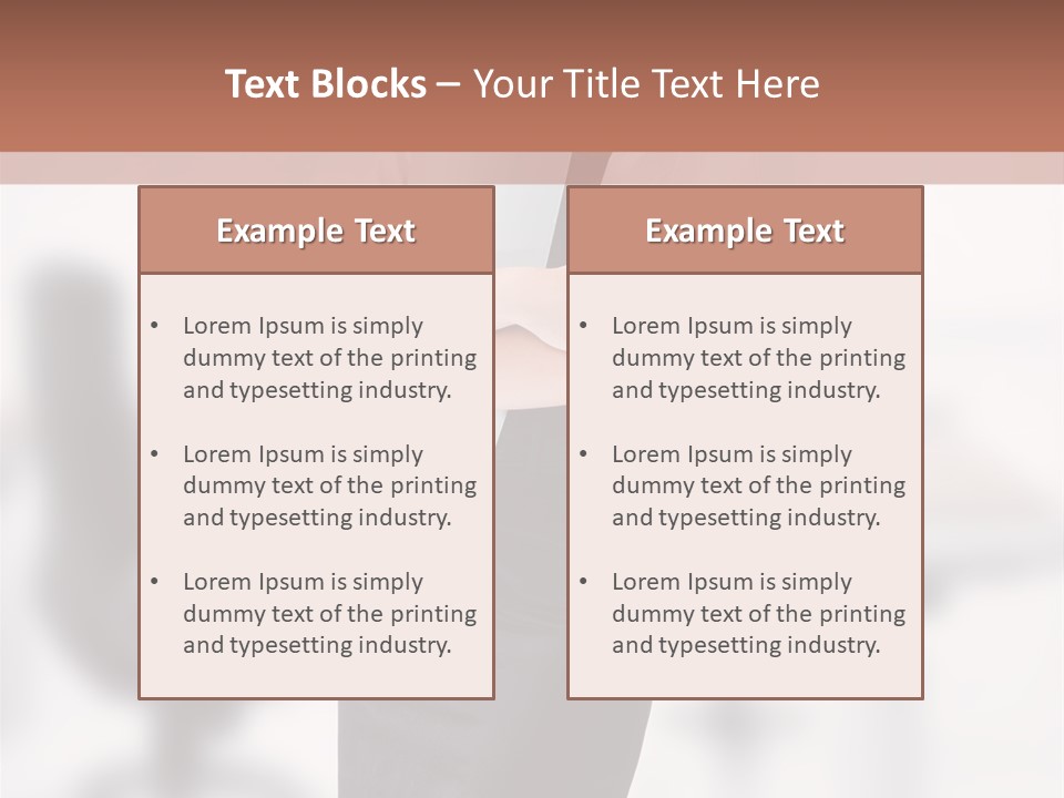 Life Women Easy PowerPoint Template