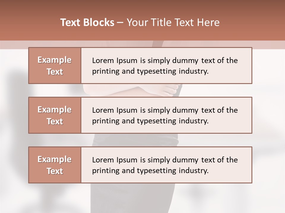 Life Women Easy PowerPoint Template