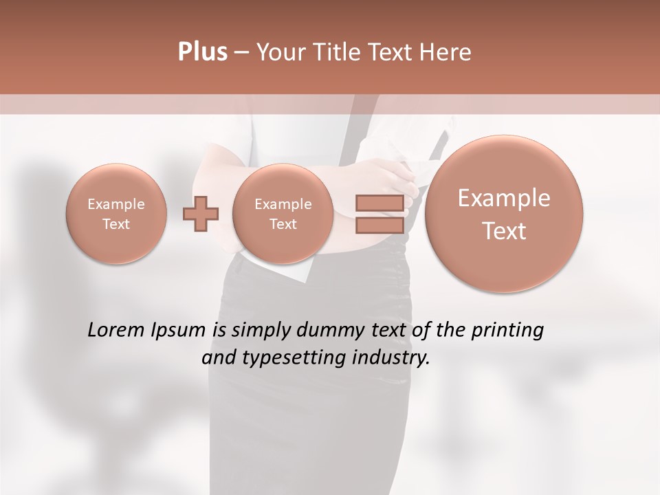 Life Women Easy PowerPoint Template