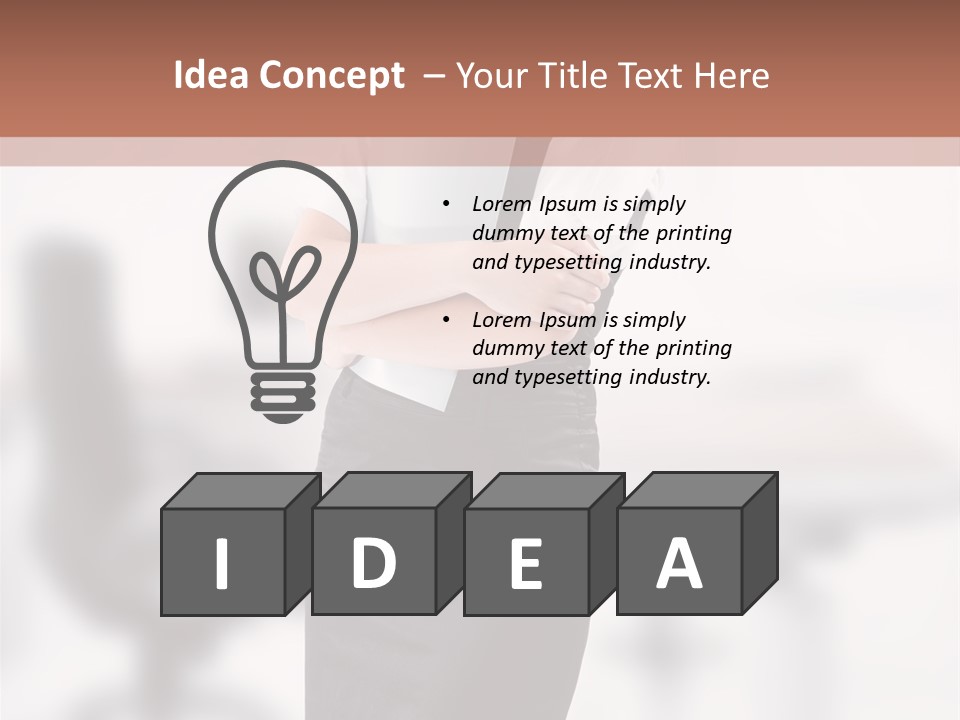 Life Women Easy PowerPoint Template