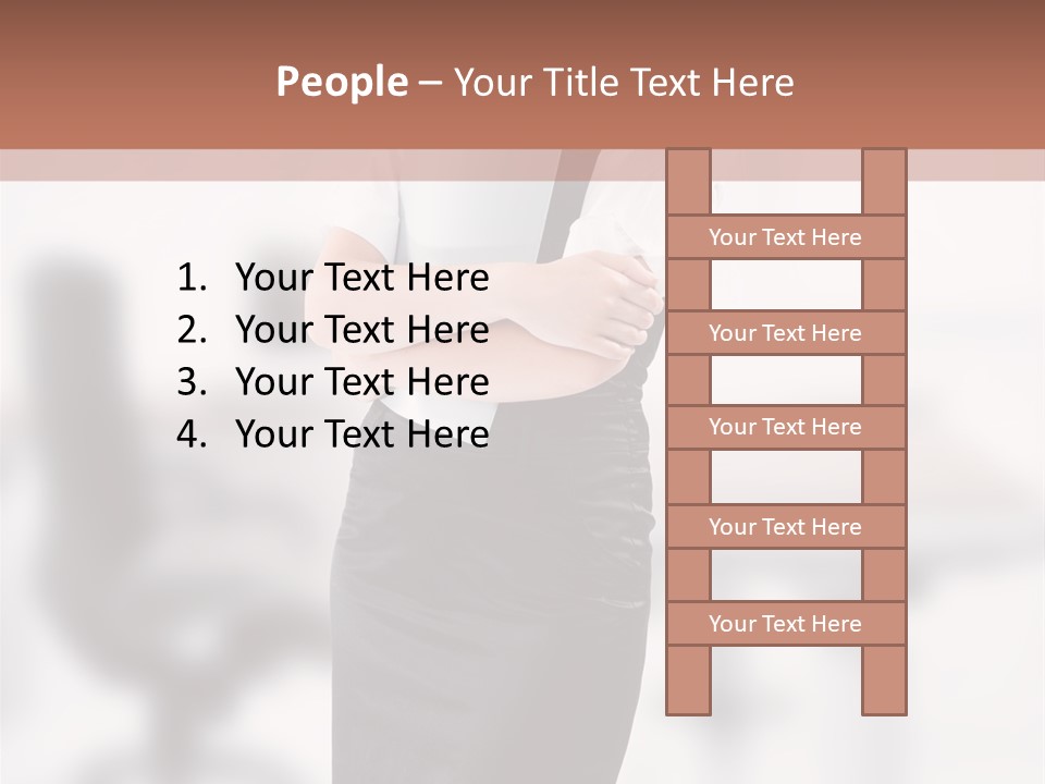 Life Women Easy PowerPoint Template