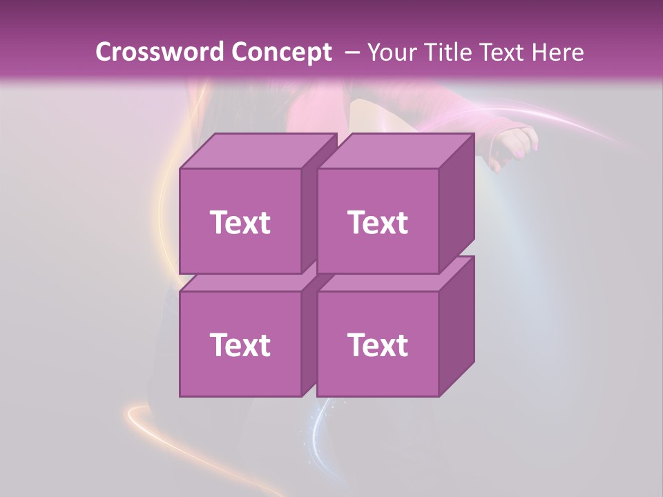 Casual Teenage Rap PowerPoint Template