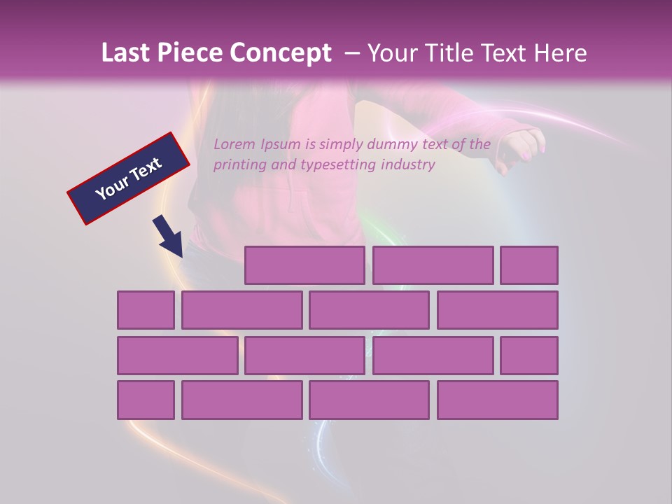 Casual Teenage Rap PowerPoint Template