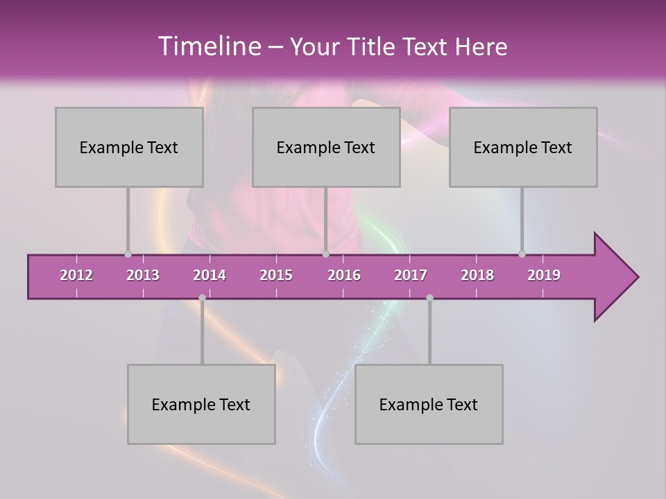 Casual Teenage Rap PowerPoint Template