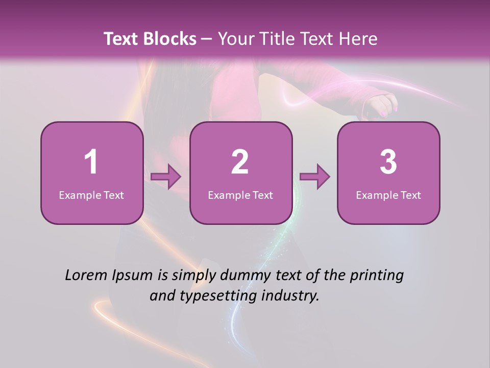 Casual Teenage Rap PowerPoint Template