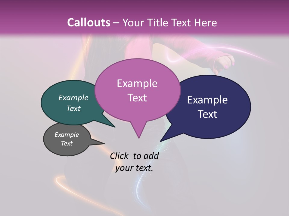 Casual Teenage Rap PowerPoint Template