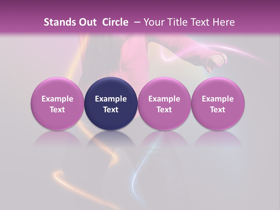 Casual Teenage Rap PowerPoint Template