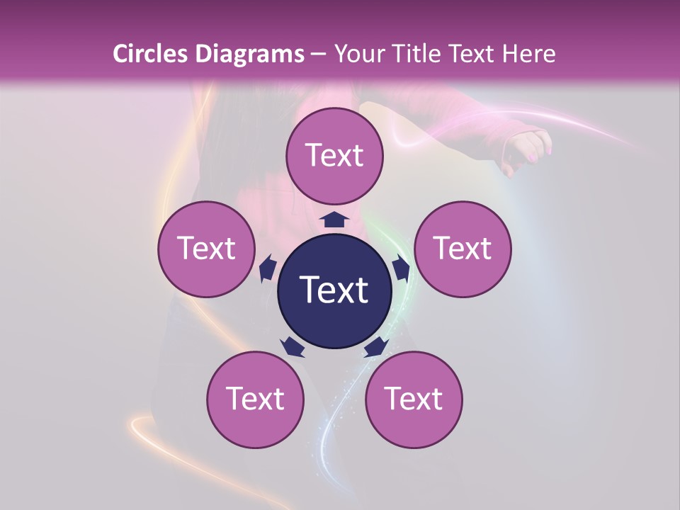 Casual Teenage Rap PowerPoint Template