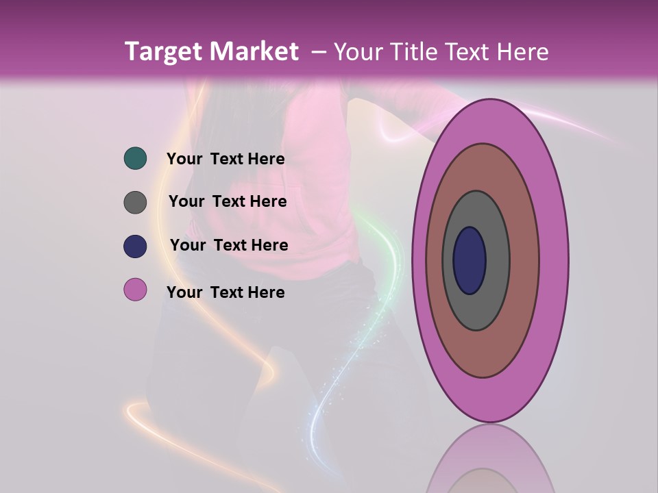 Casual Teenage Rap PowerPoint Template