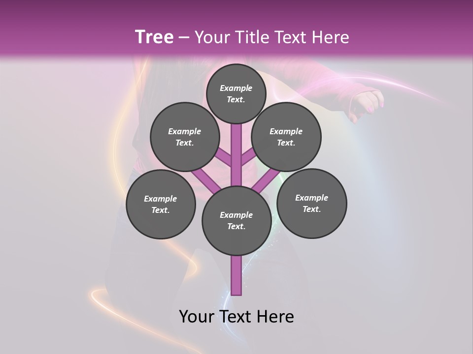 Casual Teenage Rap PowerPoint Template