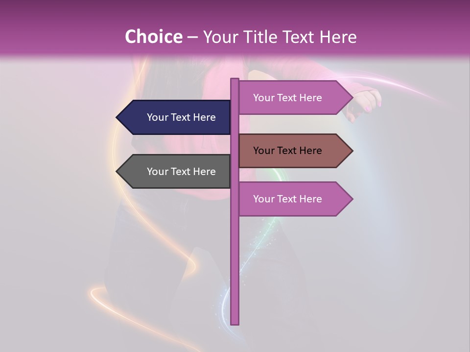 Casual Teenage Rap PowerPoint Template