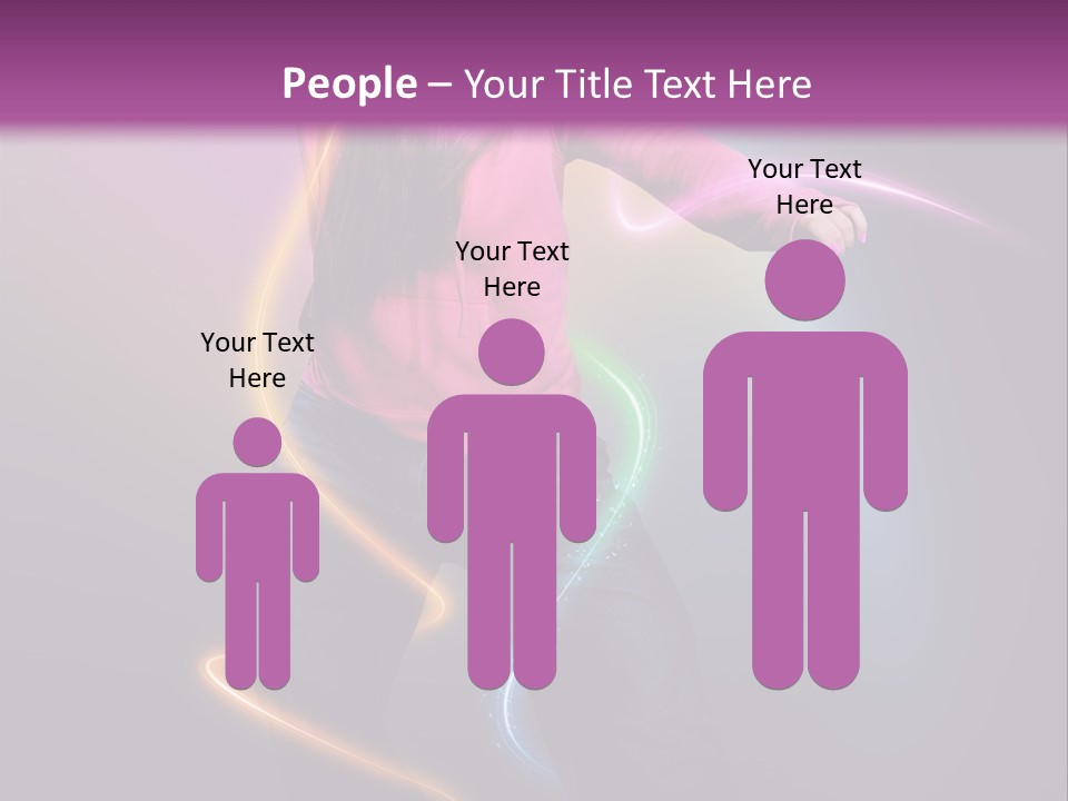 Casual Teenage Rap PowerPoint Template